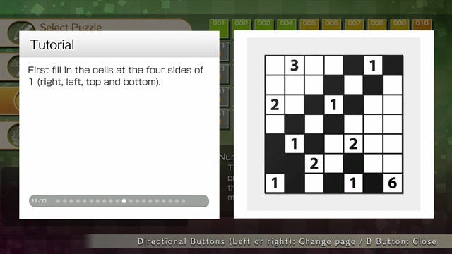 Puzzle by Nikoli W Nurikabe screenshot 3