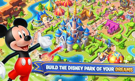 Screenshot: BUILD THE DISNEY PARK OF YOUR DREAMS