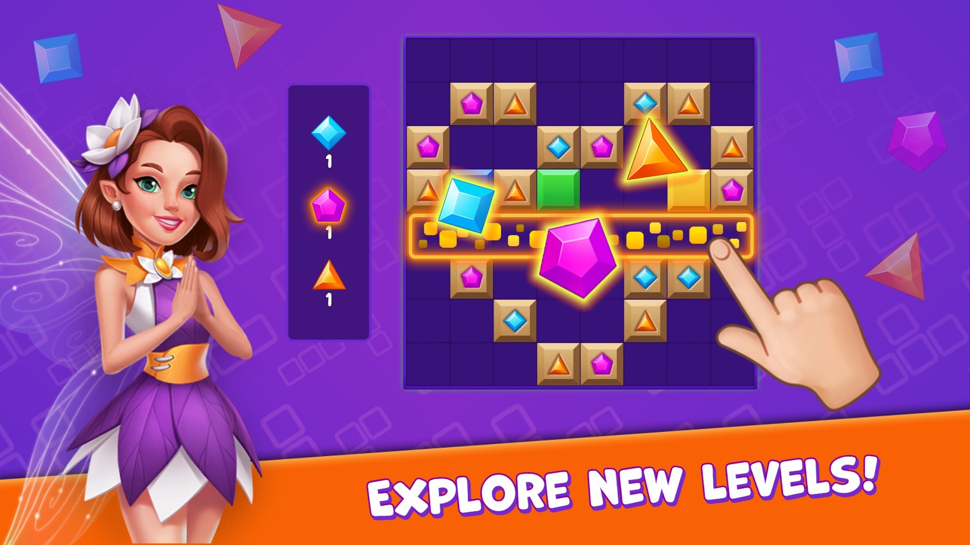 BlockBuster Puzzle Start Game screenshot