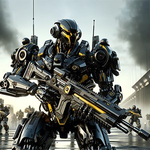 World of Warfare Robots: Wojna, Walka, Roboty