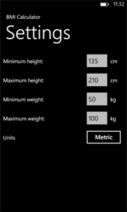 BMI - Calculator screenshot 3