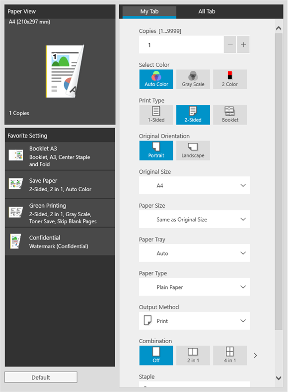 #1. KONICA MINOLTA Print Experience (Windows) By: KONICA MINOLTA INC