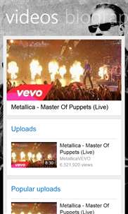 Metallica Musics screenshot 6