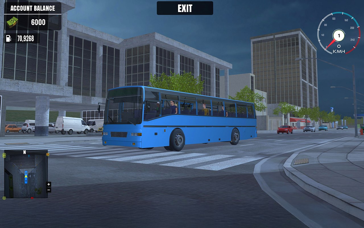 Extreme Bus Driver Car Game