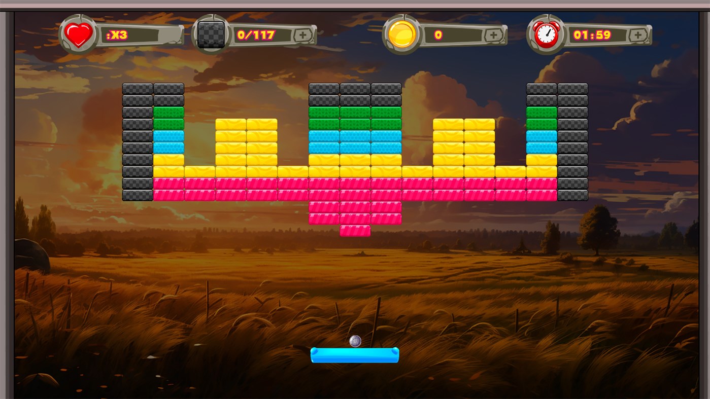 #10. BREAKING BRICKS 3 IN 1 (Xbox) Podle: YUME GAME STUDIO