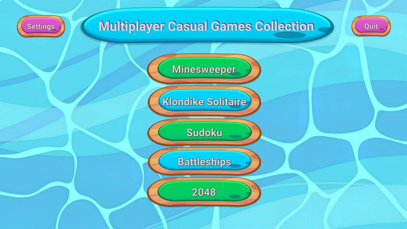 #1. Puzzlino Multiplayer Casual Game Collection (Windows) 由: Wonder Studio