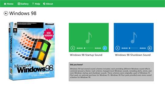 Collection of Windows Startup Sounds screenshot 3