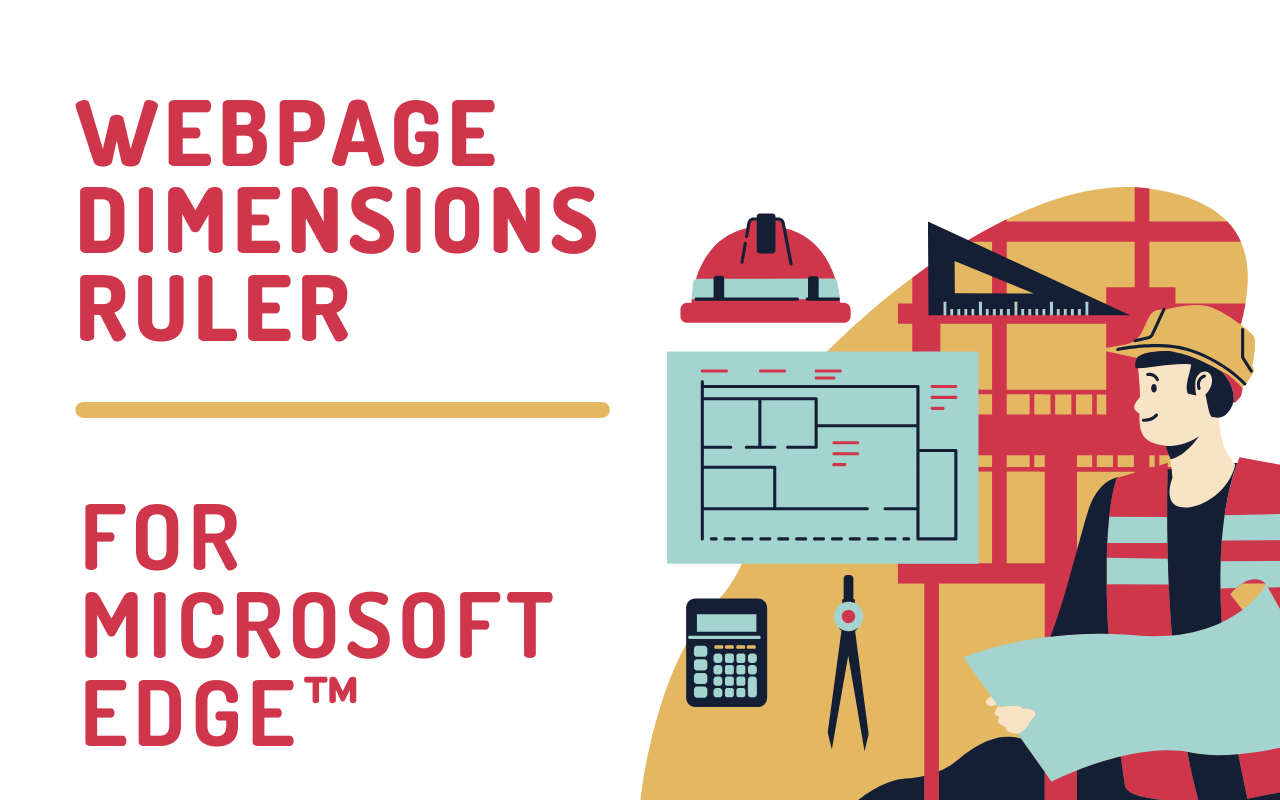 Webpage Dimensions Ruler for Edge™