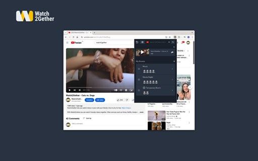 Watch2Gether - Sync & Watch Videos with Friends Online