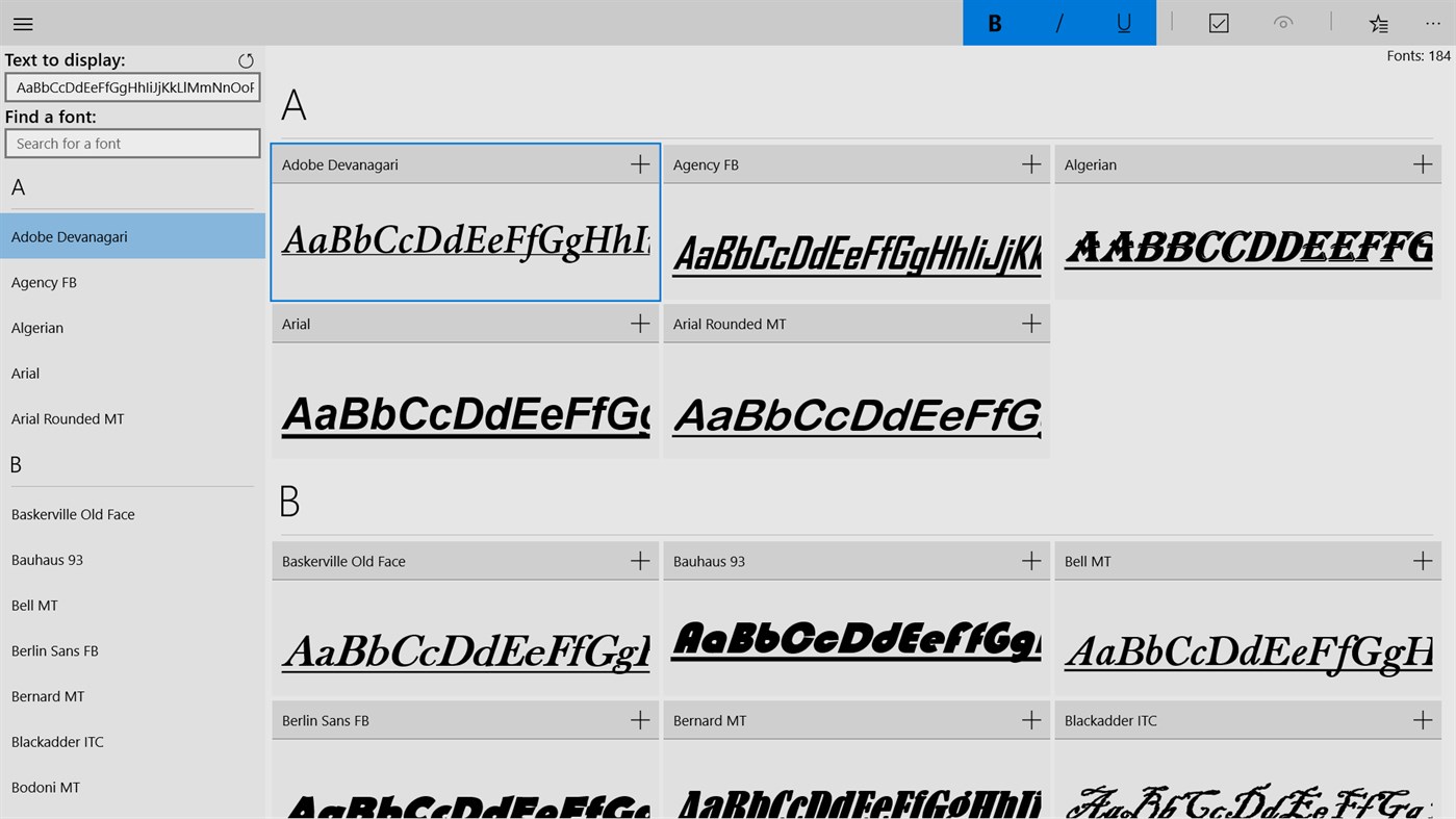 #2. fontly (Windows) โดย: JTek Apps