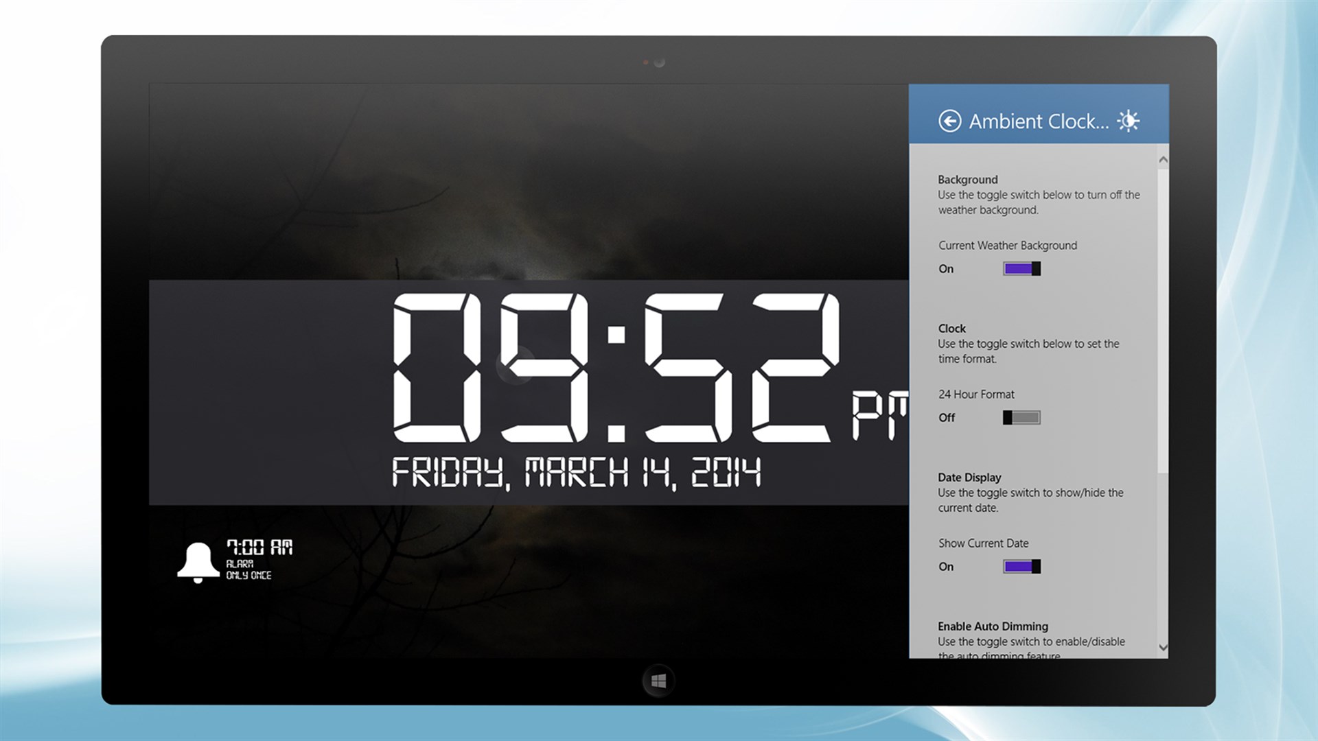 Alarm Clock HD + - Microsoft Apps