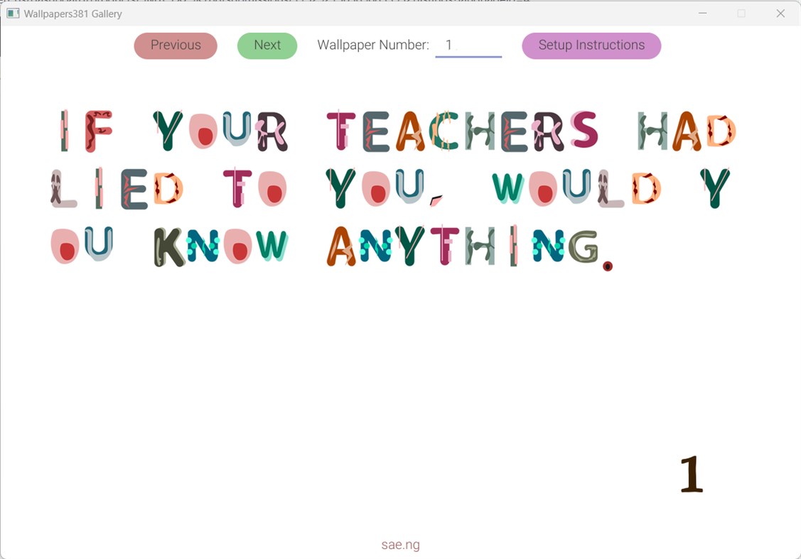 #1. wallpapers381 (Windows) Podle: Saenuma Digital Ltd