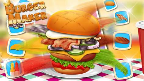 Super Burger Maker - Crazy Chef Cooking Game Screenshots 2