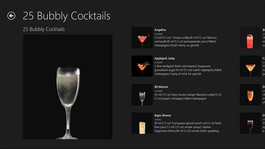 25 Ultimate Bubbly Cocktails screenshot 2