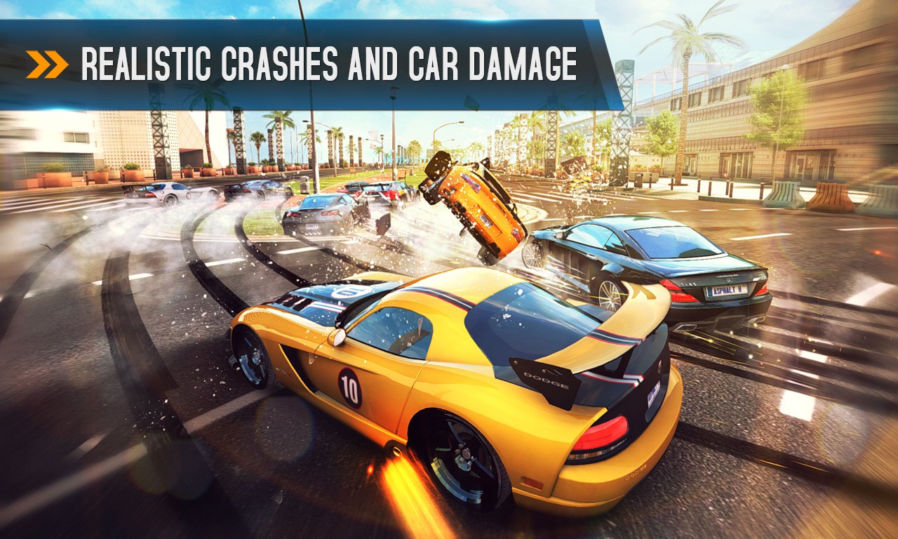 Screenshot: Realistic crashes and car damage