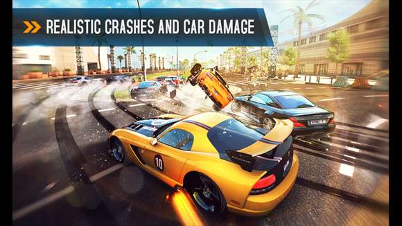Screenshot: Realistic crashes and car damage