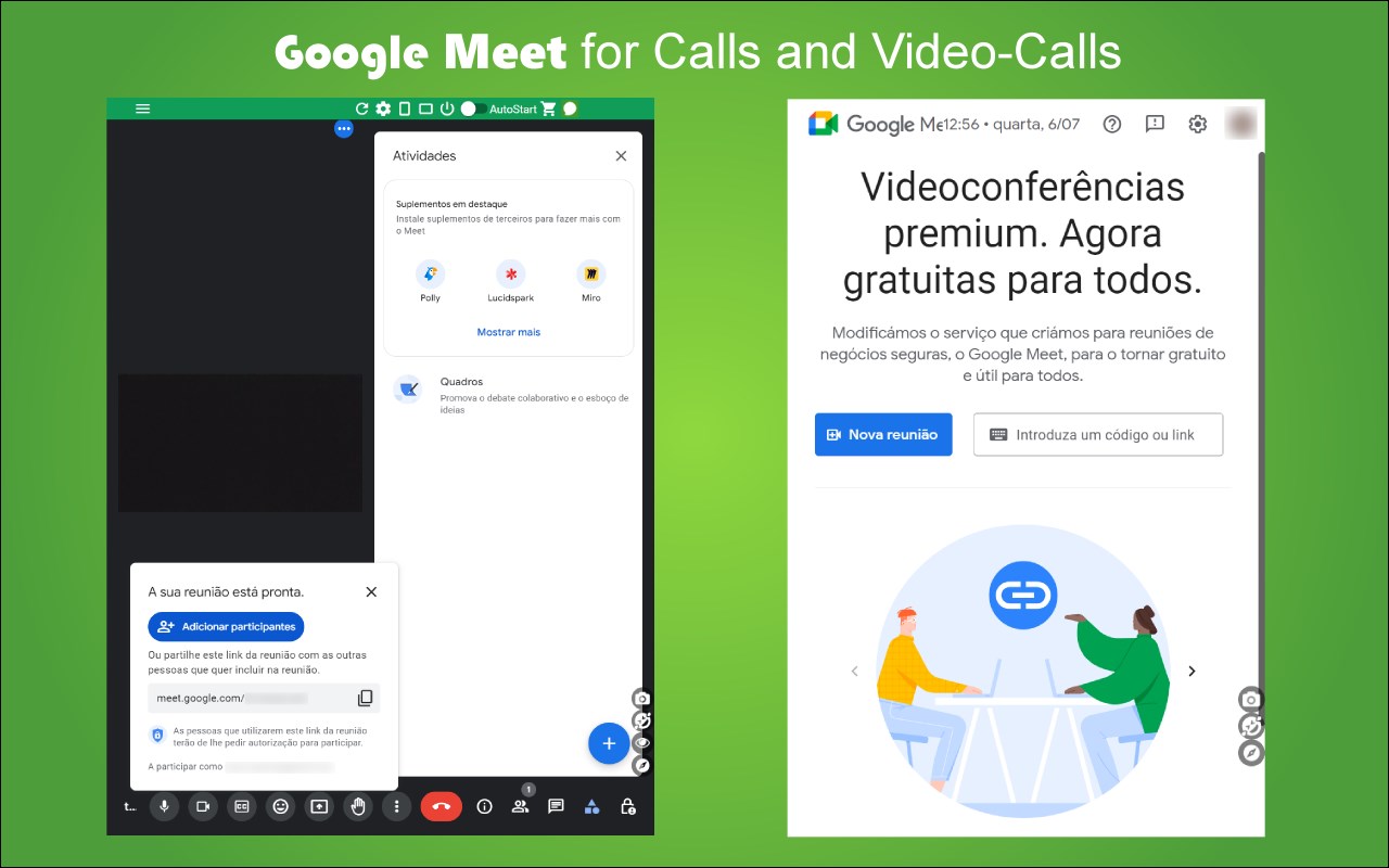 Chat and Meet for Google