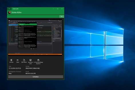 ClipboardX Screenshot
