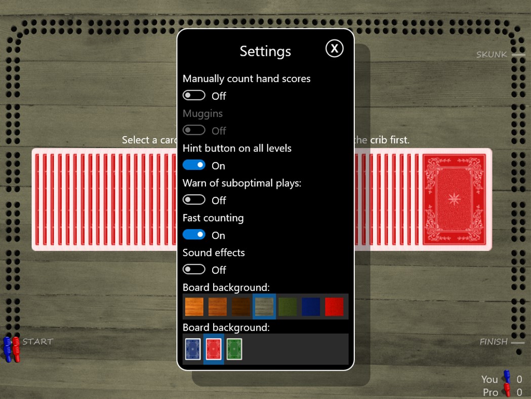 #6. Cribbage Classic (Windows) De: Jeff Cole