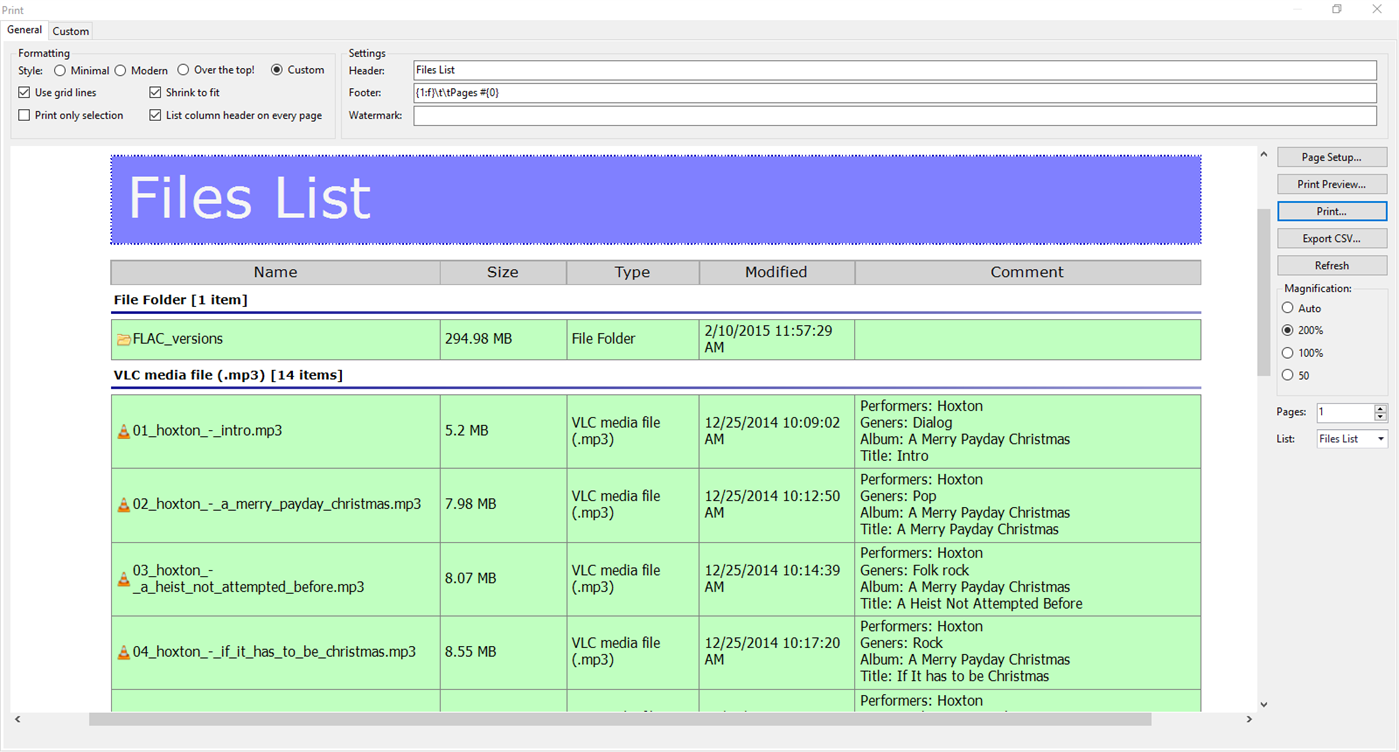 #4. Easy Disk Catalog Maker (Windows) Podle: RBSoft