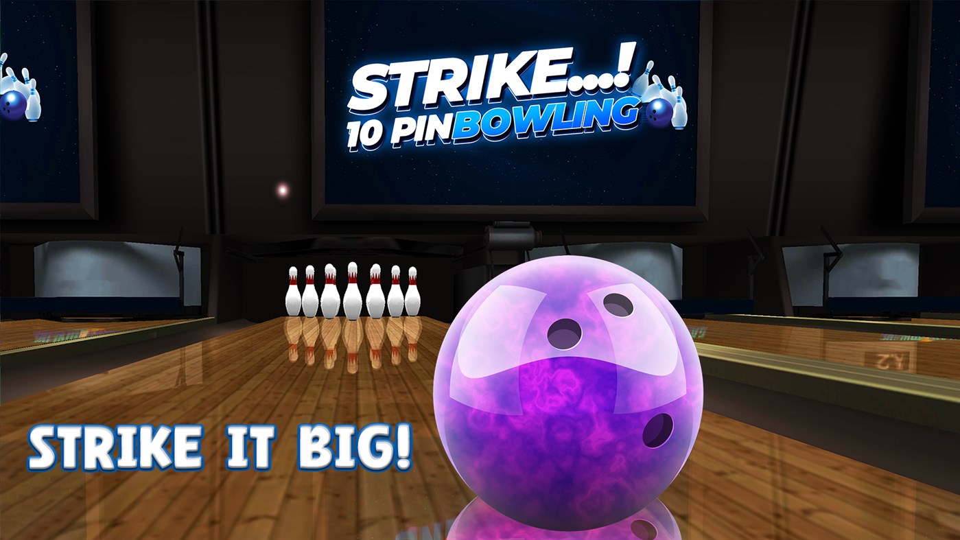 #4. 10 Pin - Strike Bowling Game 2025 (Windows) โดย: Mayaavi Game Studio