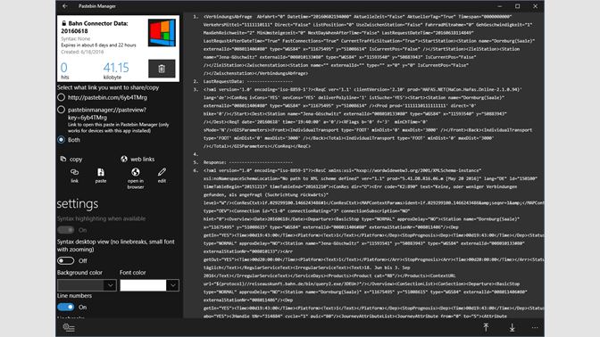 Get Pastebin Manager Microsoft Store