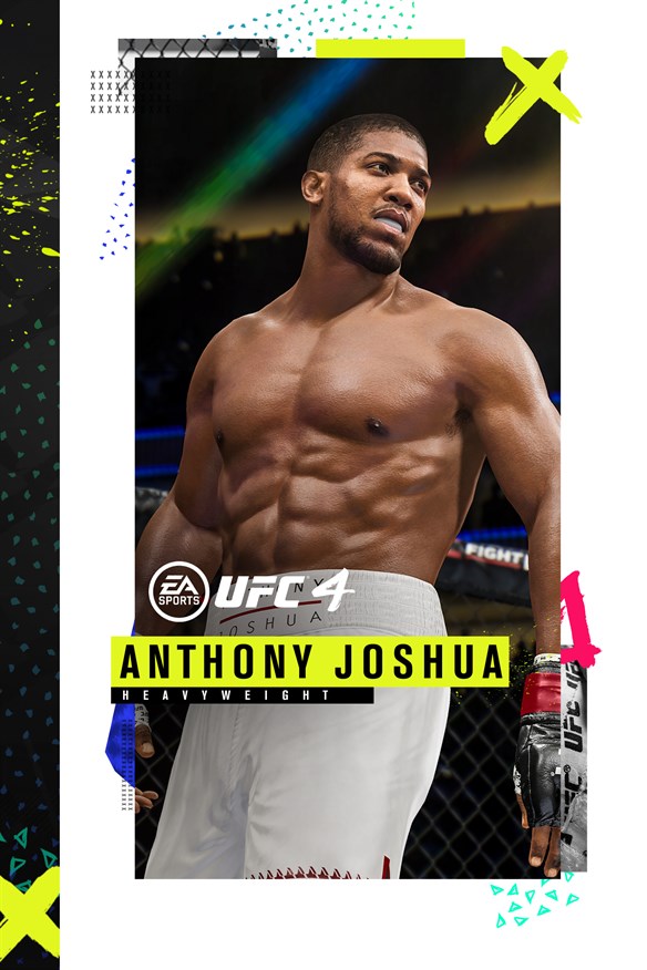 UFC 4 - Anthony Joshua Xbox Series X|S and Xbox One cover art