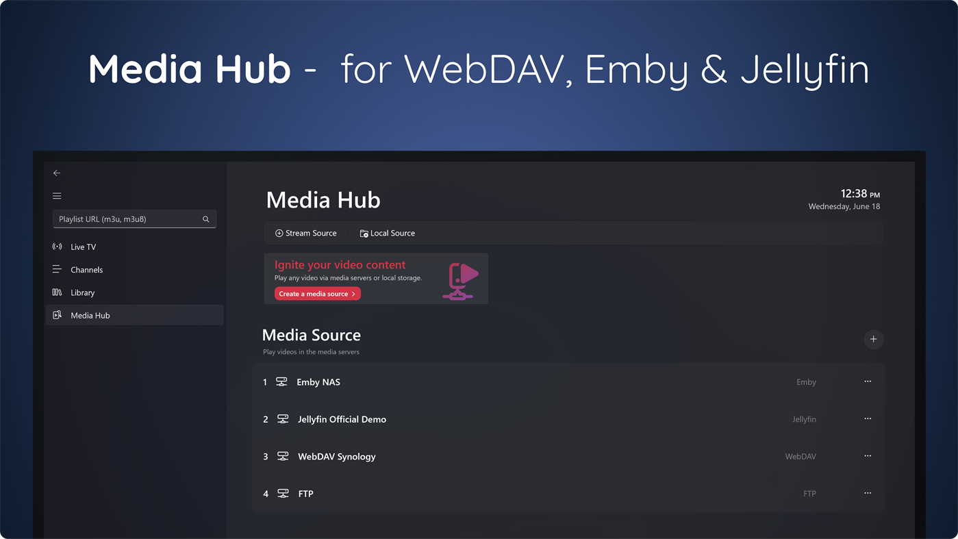 #3. IPTV Fluent (Windows) Podle: JimmyRespawn