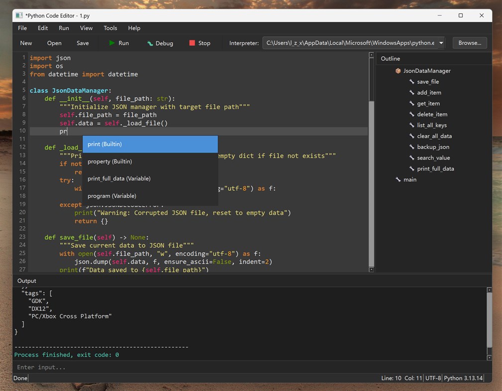 #1. Python Code Editor (Windows) Por: KS.STUDIO