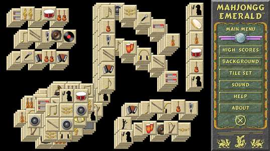 Mahjong Emerald screenshot 5