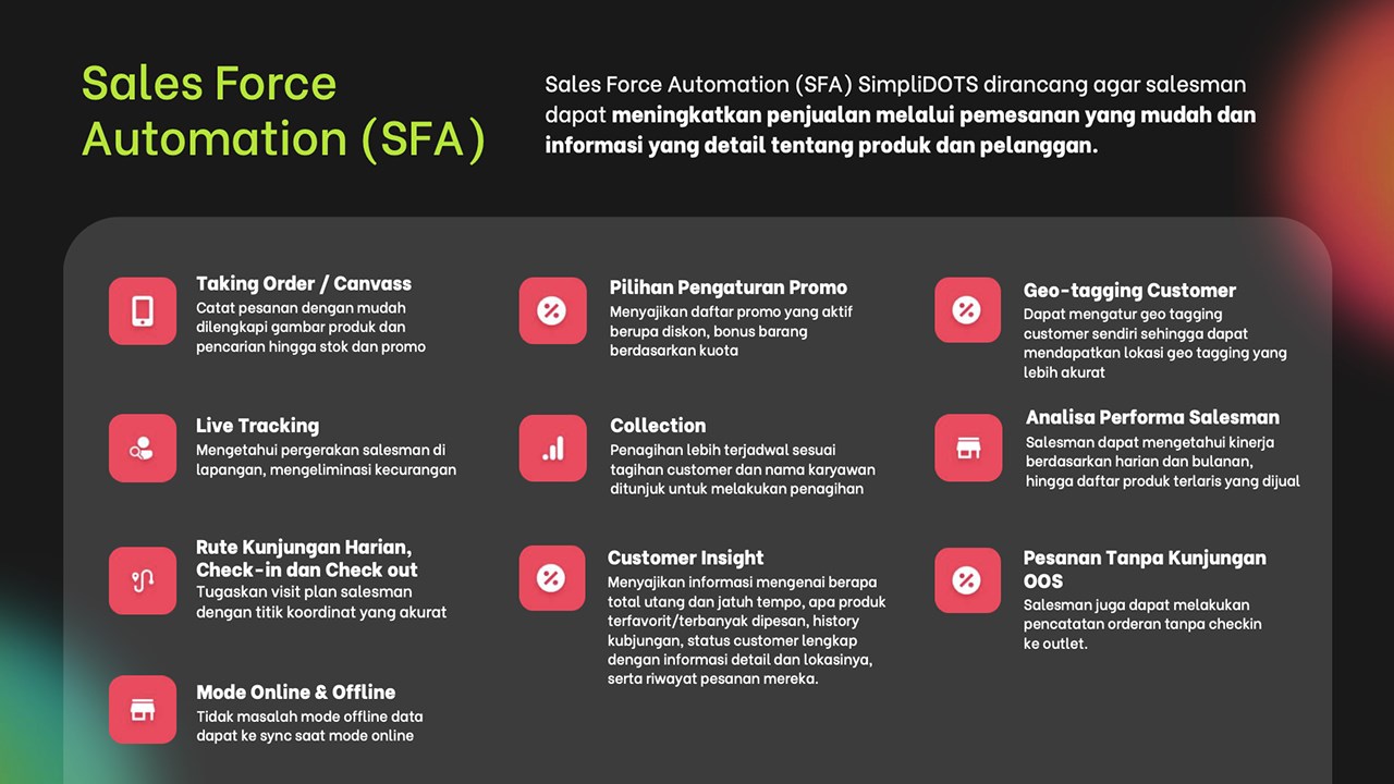 Snapshot 8 of SimpliDOTS Canvassing - Sistem Canvassing Distributor
