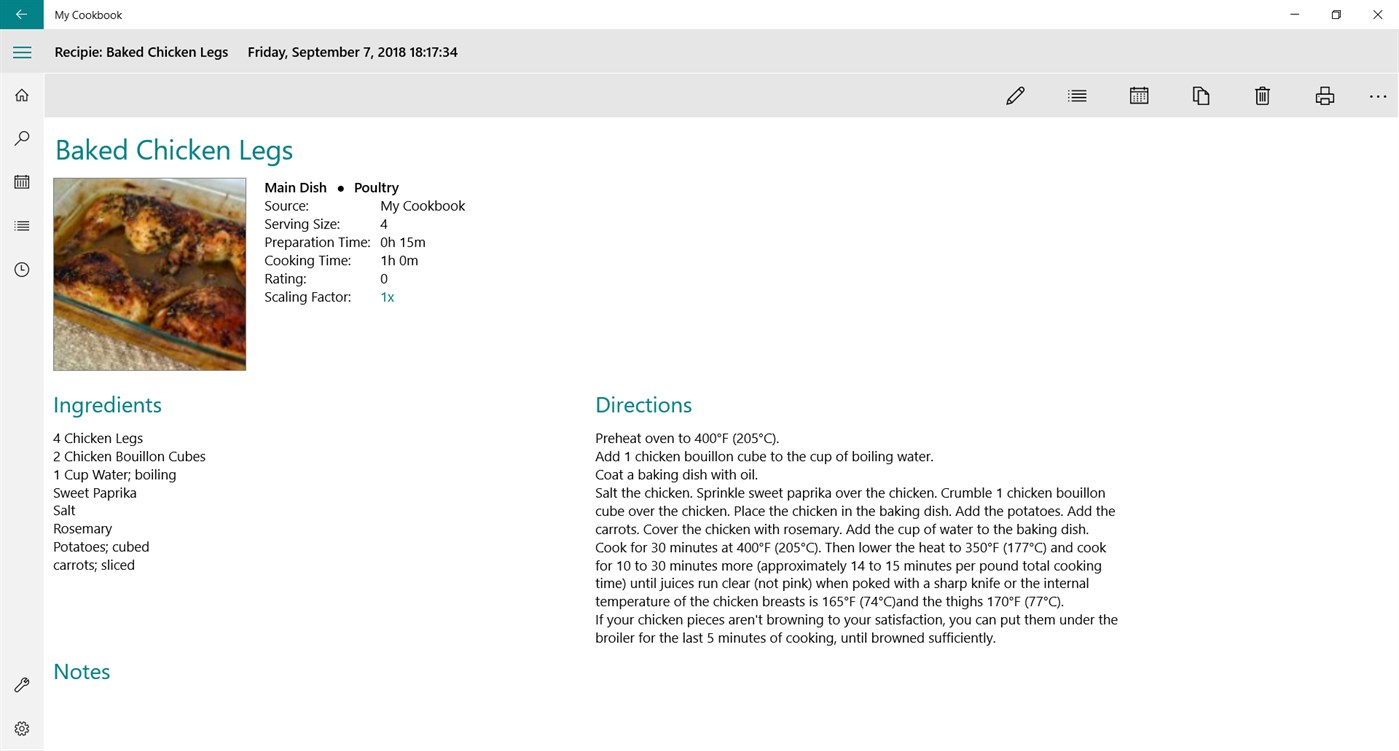 #3. My Cookbook (Windows) 由: Stembridge