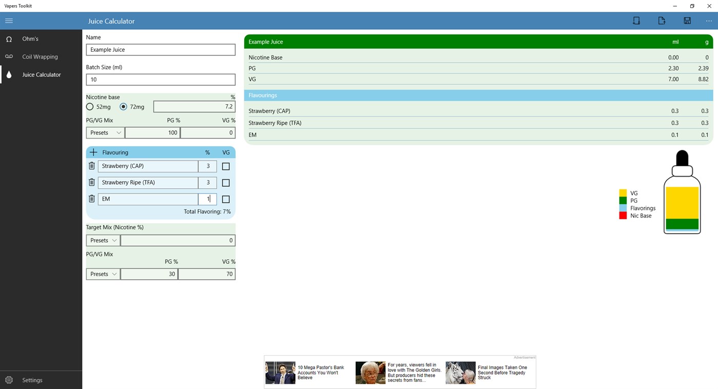 #2. Vapers Toolkit (Windows) 由: Roy Gore