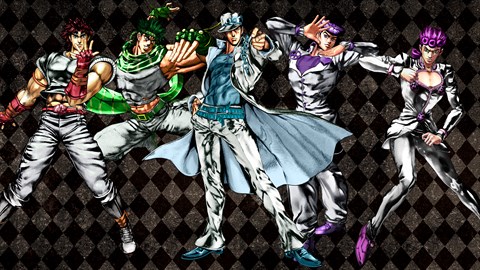 JoJo's Bizarre Adventure: All-Star Battle R The Animation Special Event color set (5 types)