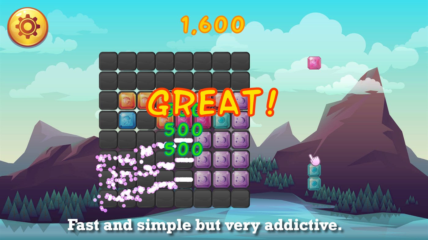 #1. Jewel Block Puzzle (Windows) Podle: Stormtek Games