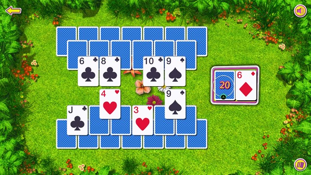 Summer Tri-Peaks Solitaire screenshot 4