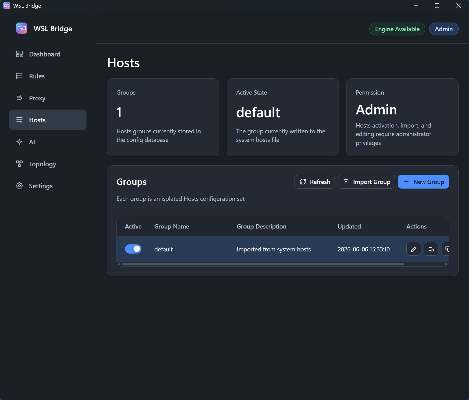 wsl-bridge screenshot