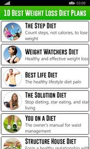 10 Best Weight Loss Diet Plans screenshot 1