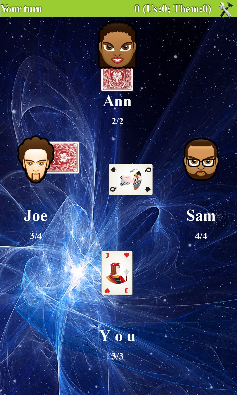 Spades Card Game for Windows 10 Mobile