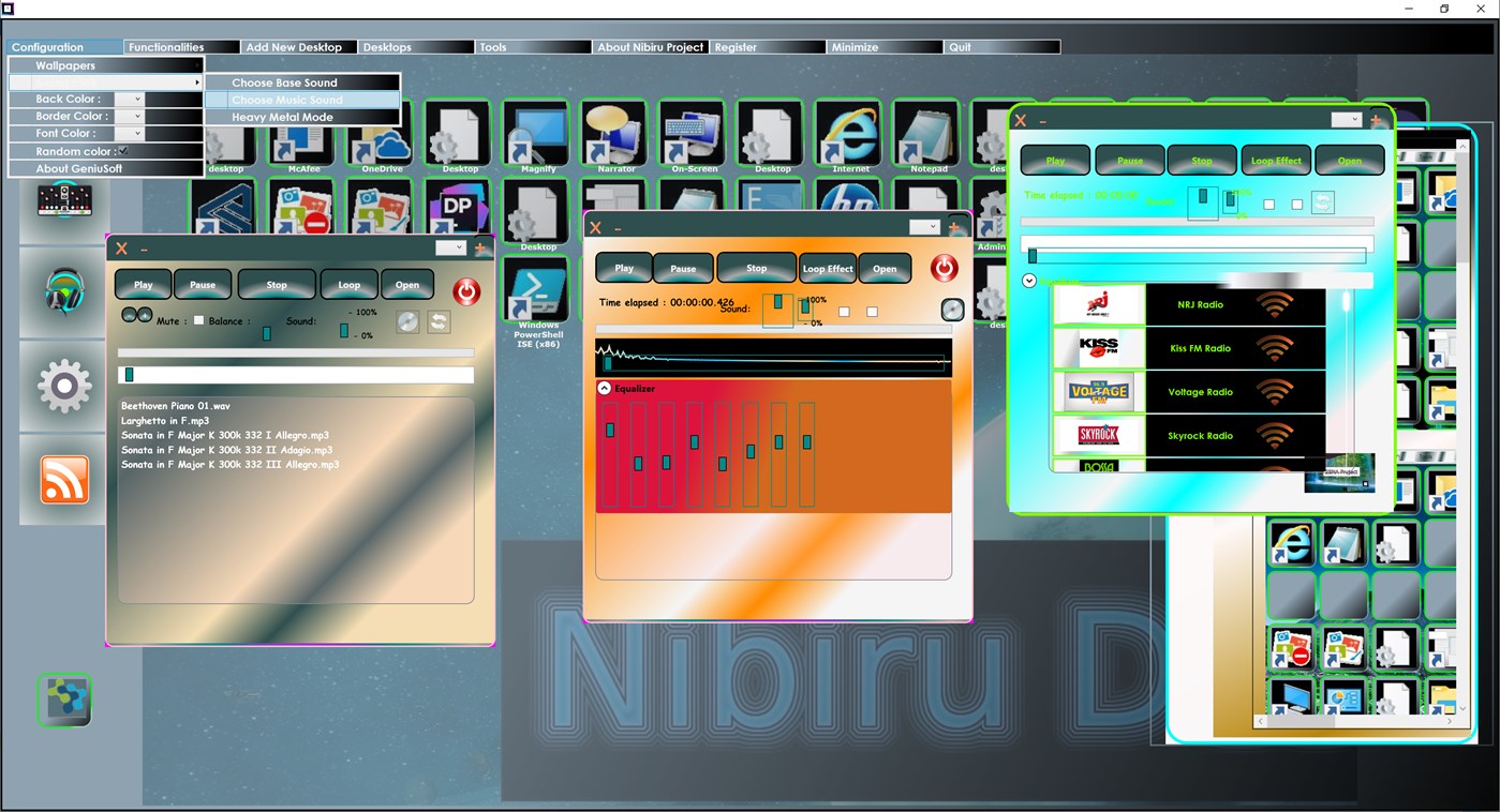 #5. Nibiru Desktop (Windows) Podle: GenuiSoft IT