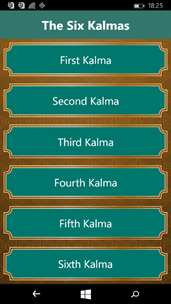 6 Kalma of Islam screenshot 1
