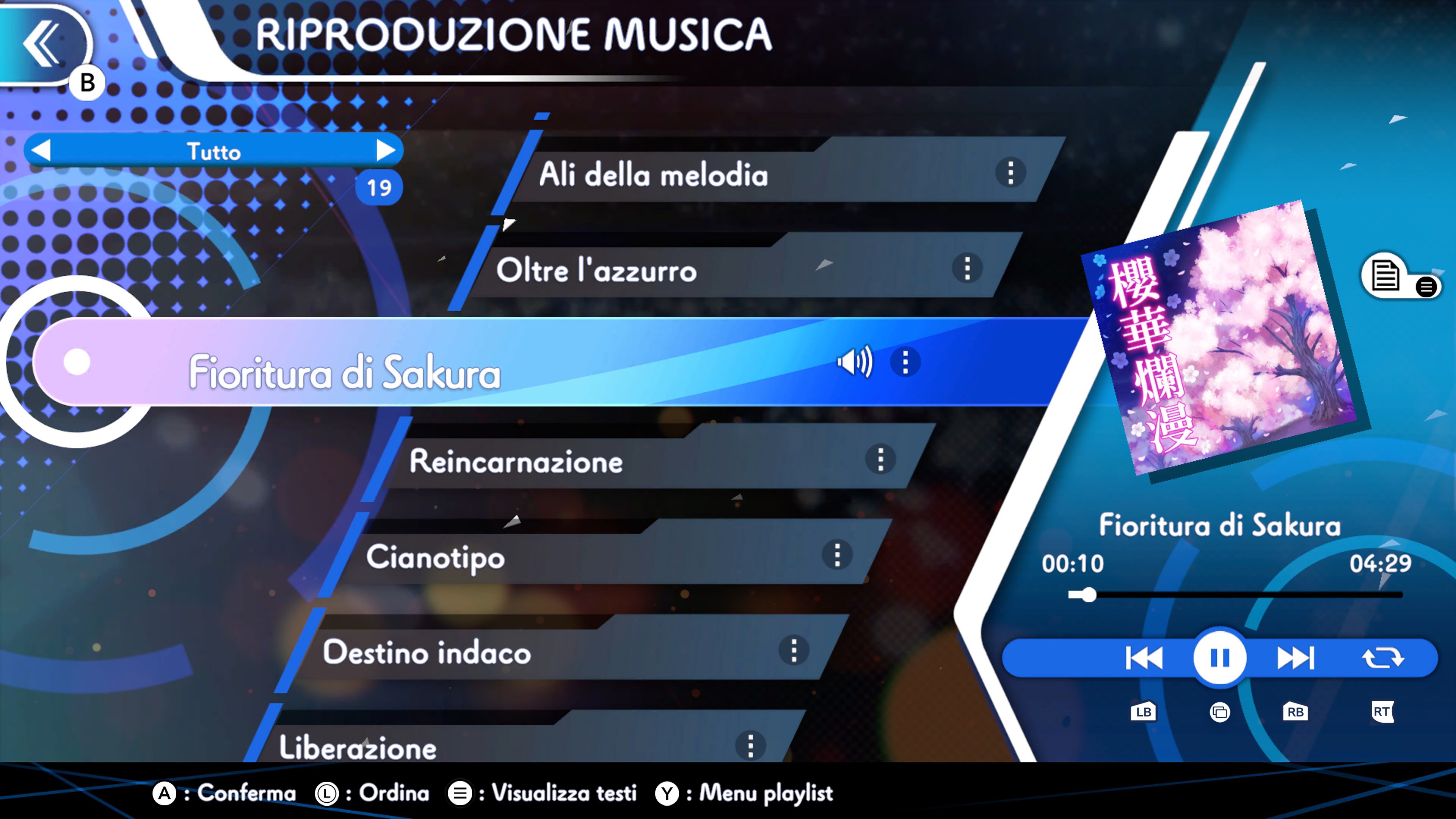 GUNVOLT RECORDS Cychronicle Song Pack 5 Lumen: "Sakura Efflorescence","Cyanotype","Tabula Rasa","Reincarnation Fateful" | Xbox | Chiave | Privato