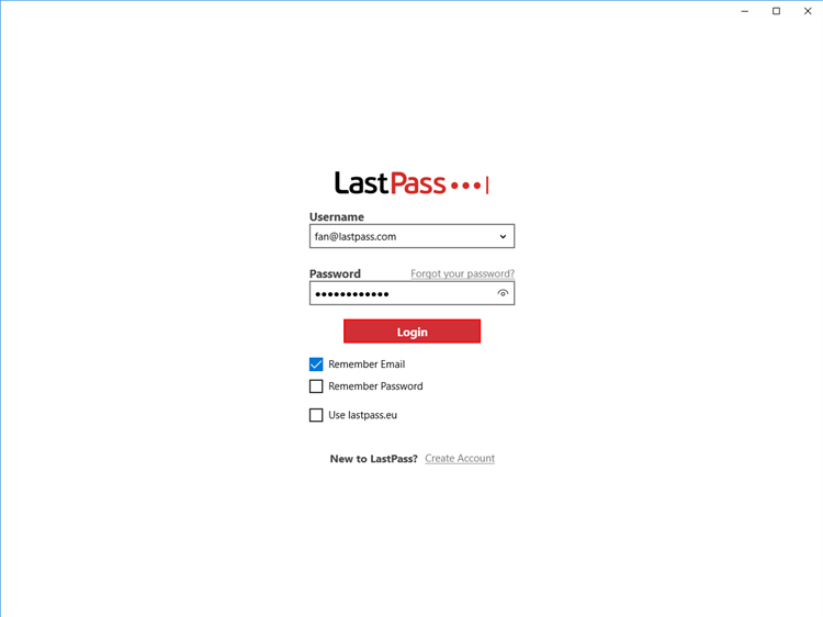 LastPass for Windows Desktop - PC - (Windows)