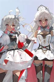 WitchSpring R Costume - Silver Rose Set