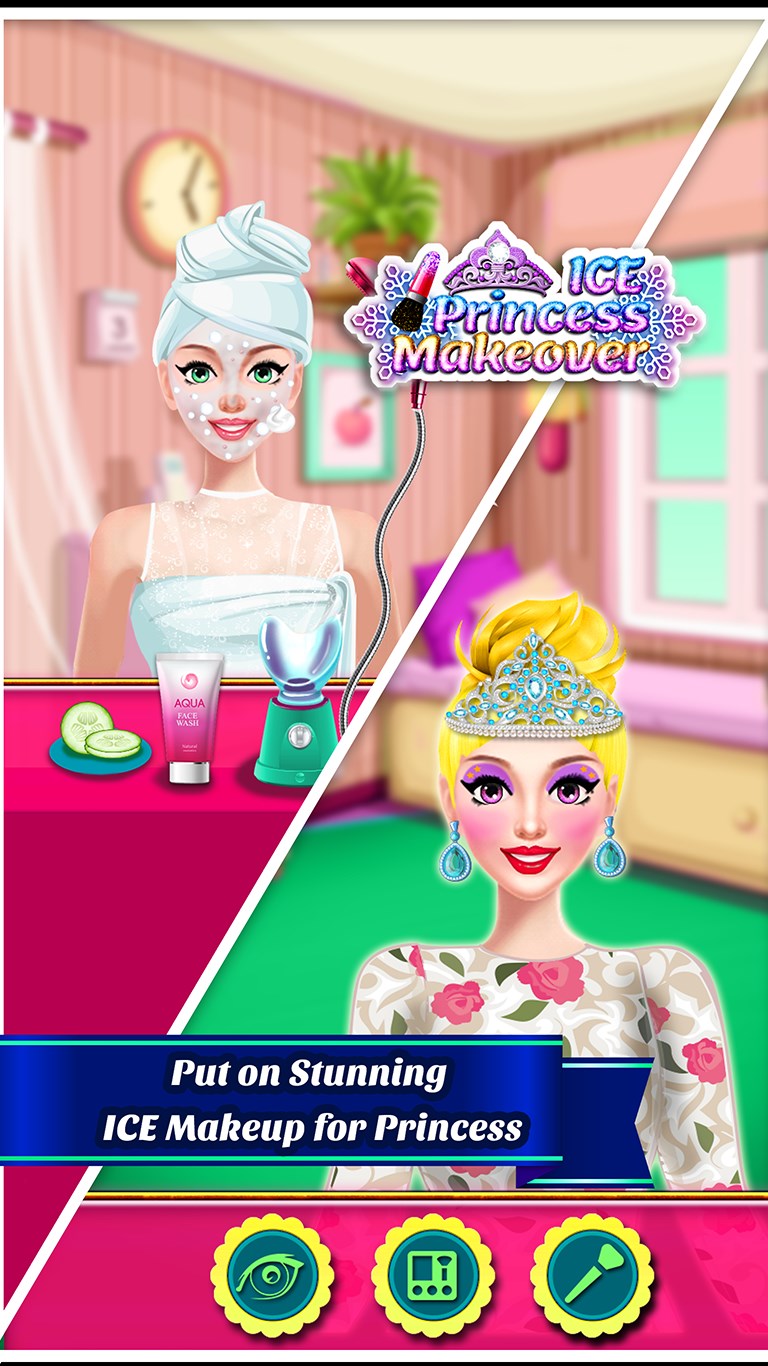 【图】Ice Princess Makeover & Beauty Salon – Girls Game(截图3)