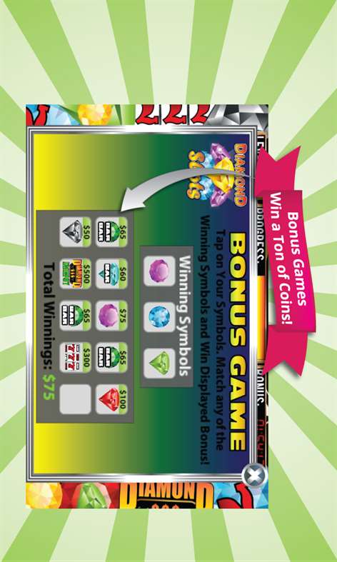 Diamond Slots FREE Slot Machine Screenshots 2