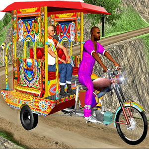 Real Tuk Tuk Rickshaw Driver 2017 : Chingchi Rickshaw Game