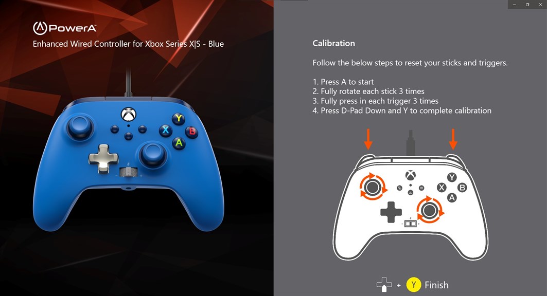 PowerA Wired Controller for Xbox One - Blue 