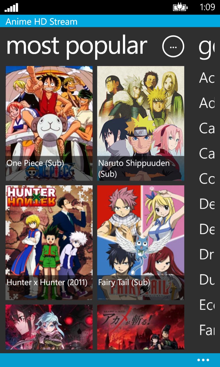 Anime HD Stream (FREE) for Windows 10 free download on 10 ...