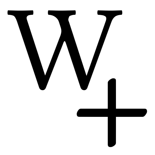 Wikipedia+ icon